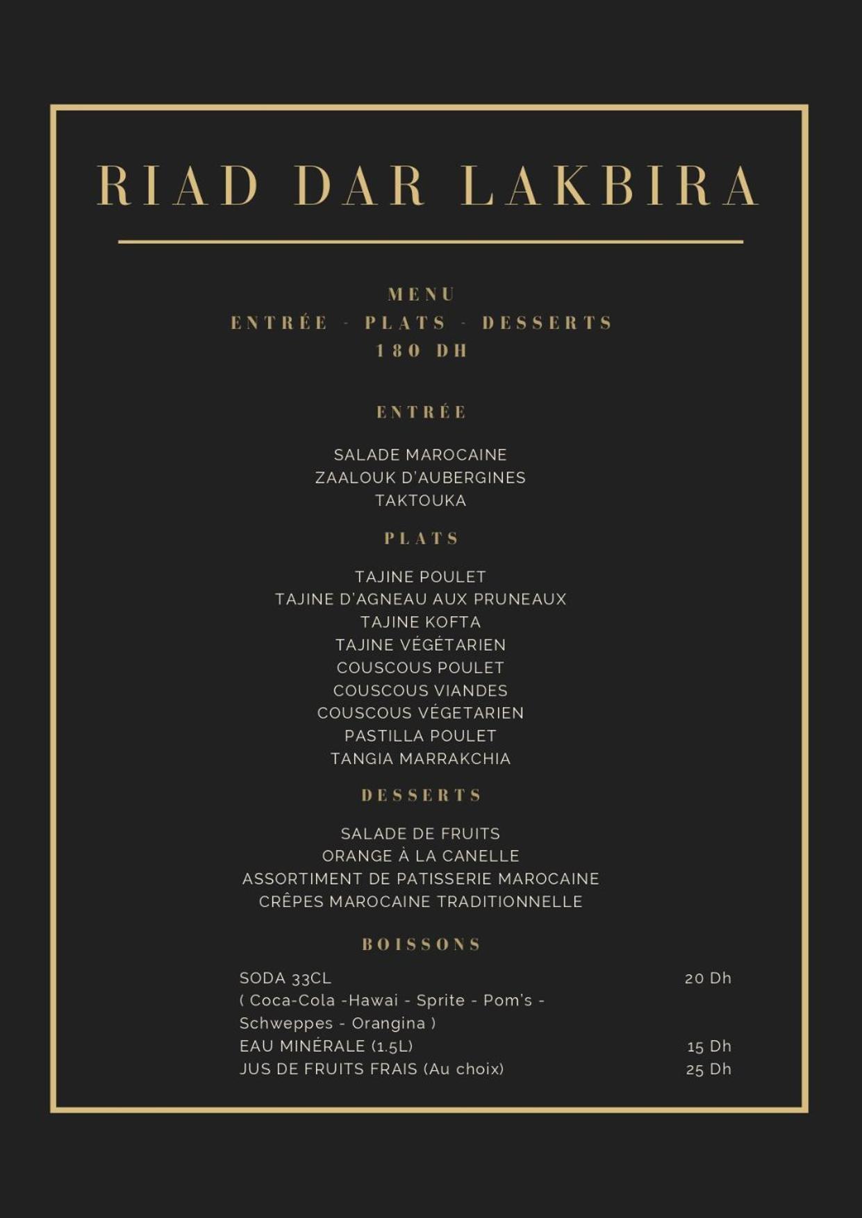 Riad Dar Lakbira Marrakesh Eksteriør billede